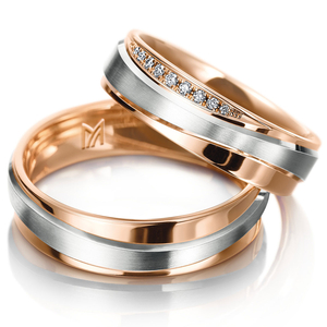 Icon <strong>Creative diversity<br /></strong>
For couples who are drawn to creative ideas and looking for a particularly unusual design for their wedding rings.